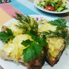 Курица, запеченная с сыром! 🍗🧀