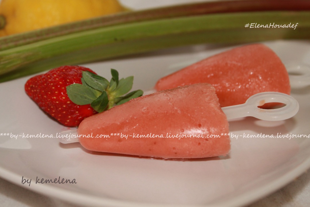 Сорбет из ревеня #кулинарныймарафон