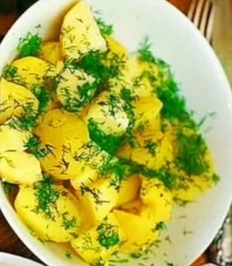 Молодой картофель с укропом — рецепты | Дзен