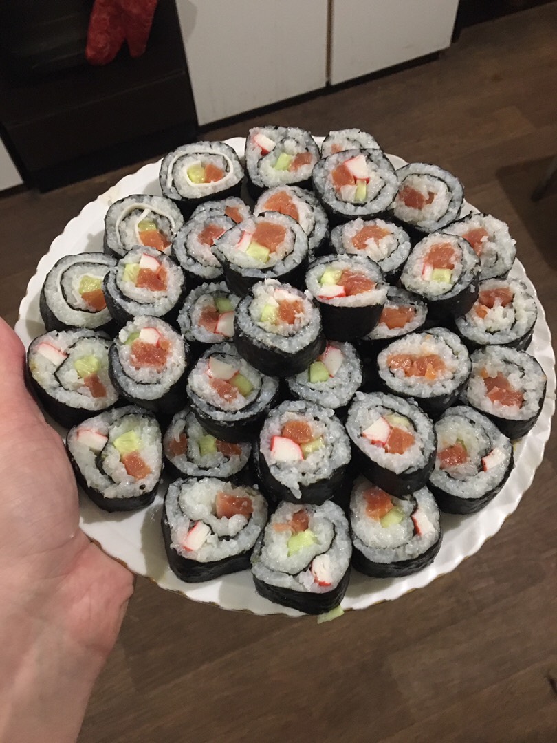 Домашние роллы 🍣