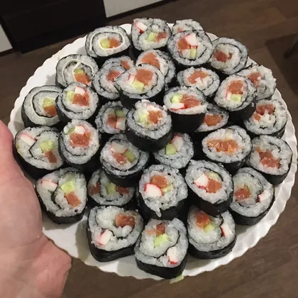 Домашние роллы 🍣