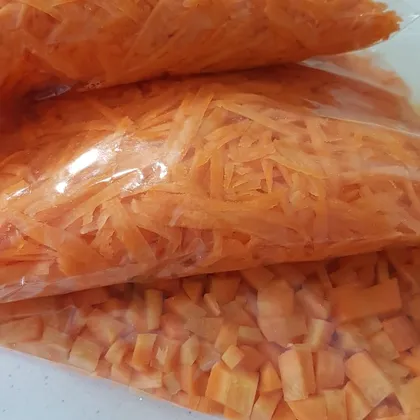 Заготовка моркови на зиму🥕🥕🥕