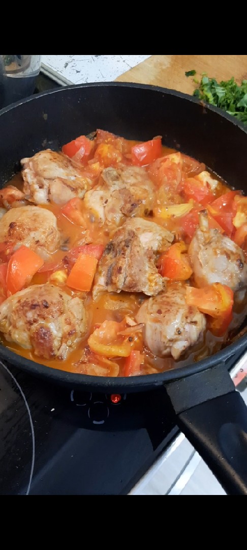 Чахохбили с курицей