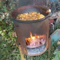 Свинина, кабачок и другие овощи 😋