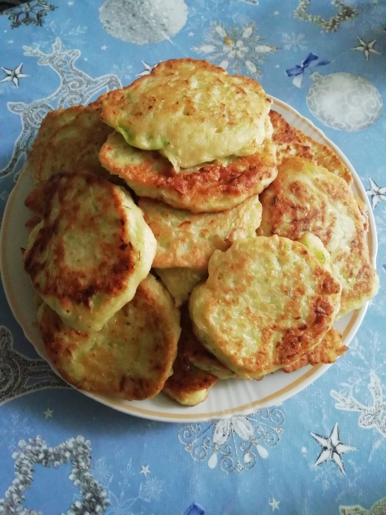 Кабачковые оладушки - рецепт автора Татьяна Ряжских (Стрельцова)