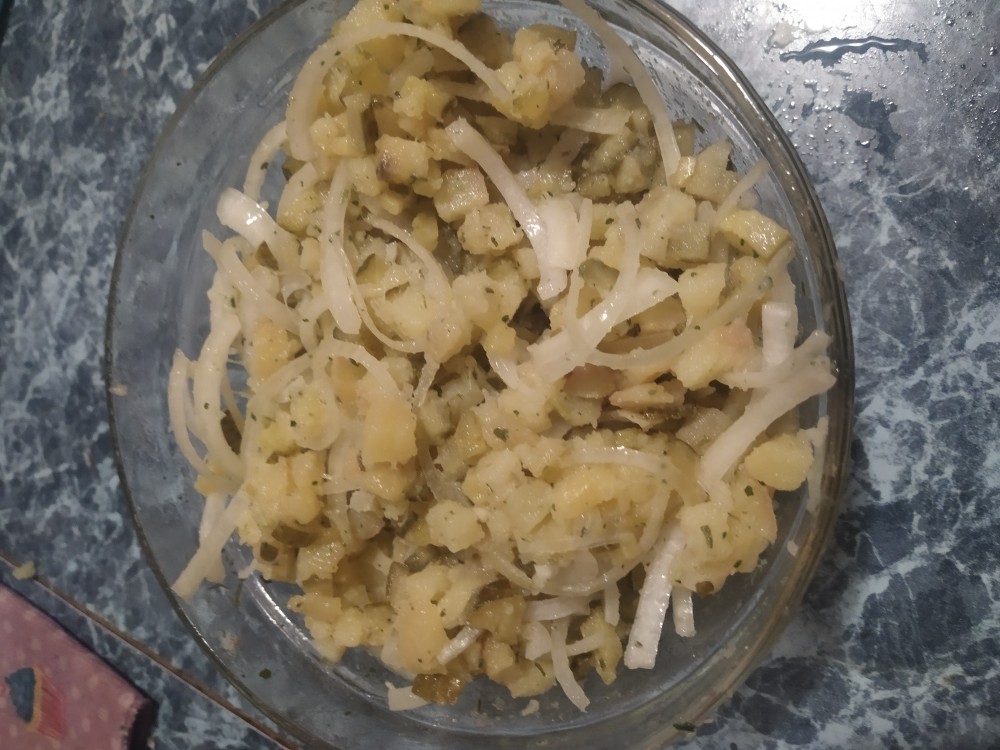 Солёный салатик