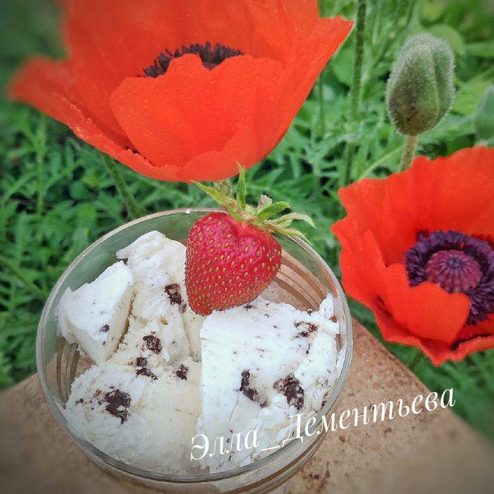 Домашнее мороженое с шоколадом 🍫