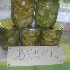 Салат из огурцов