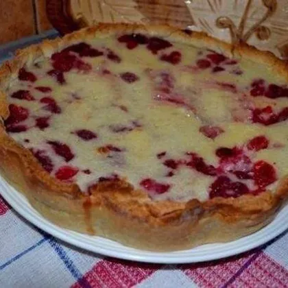 Знаменитый цветаевский пирог с малиной