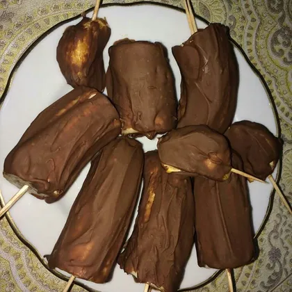 Десерт "Бананы в шоколаде"🍌🍫