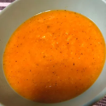 Гороховый суп-пюре с тыквой 🧡