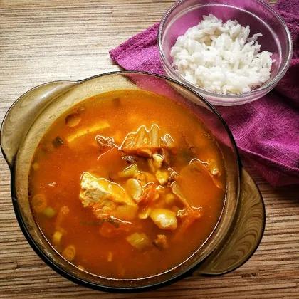 Кимчитиге - острый корейский суп