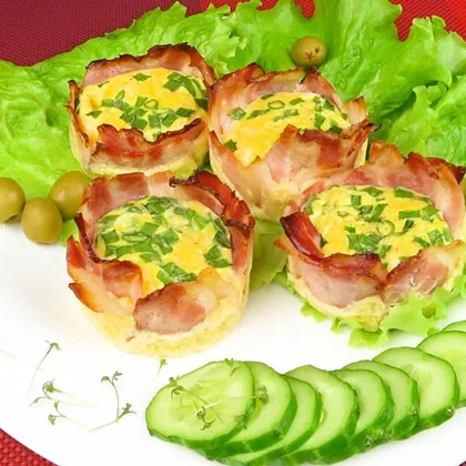 Фриттата в беконе просто вкусно | Frittata in bacon Just delicious