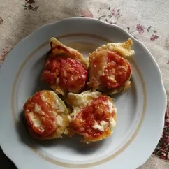 Кабачки с сыром и чесноком в духовке