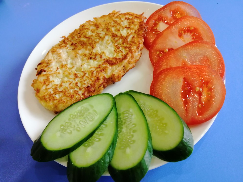 Куриные отбивные в картофельном кляре