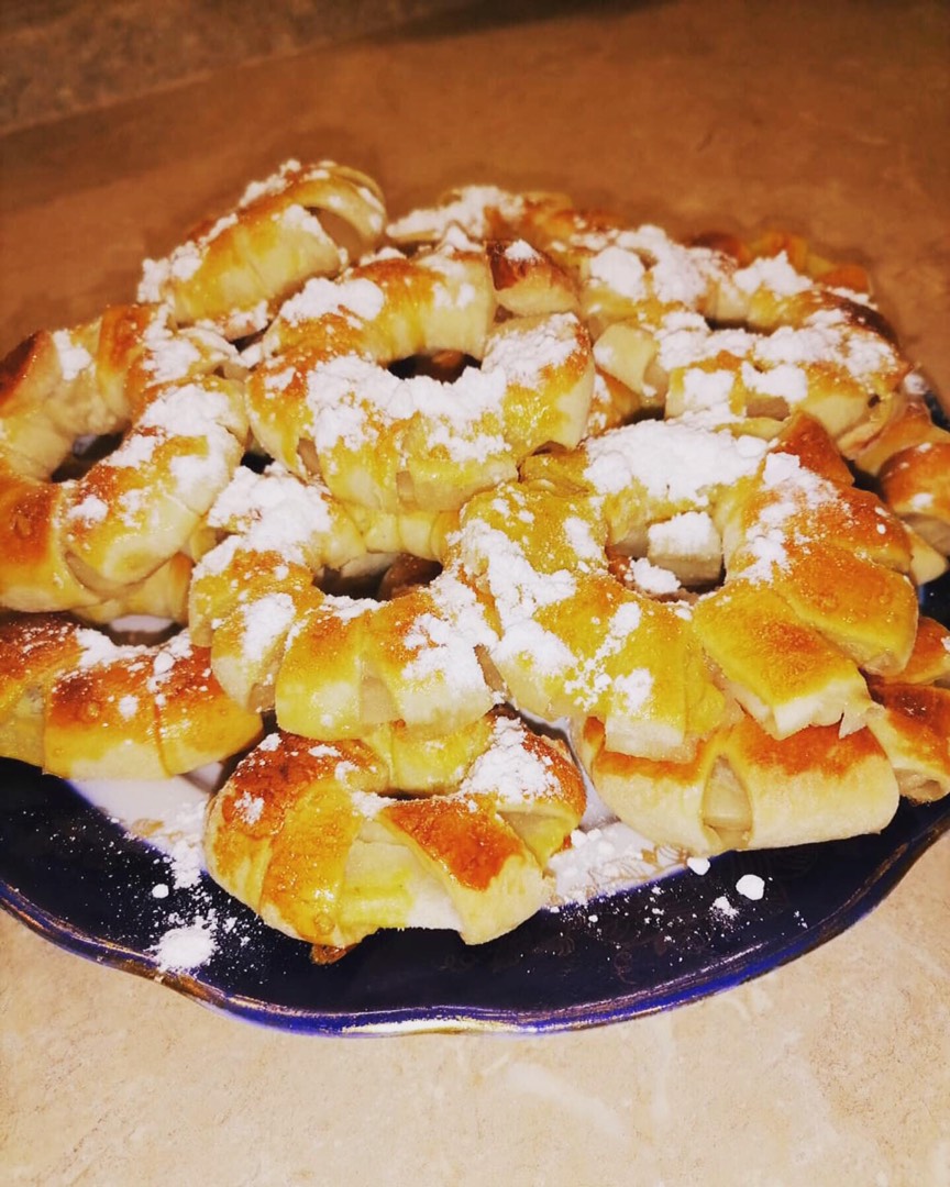 Яблочные колечки