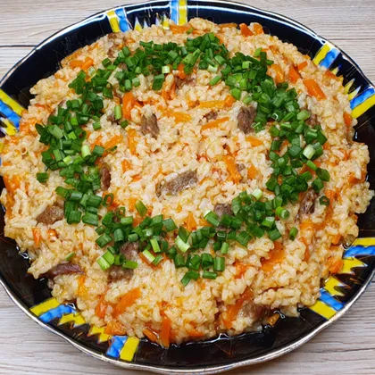 Узбекское блюдо - шавля