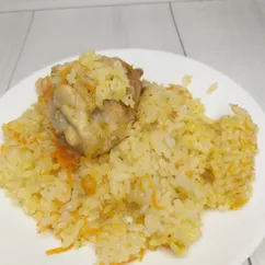 Рисовая каша с мясом и овощами