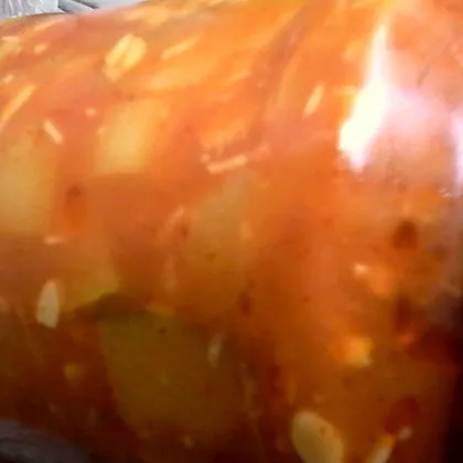 Кабачковое лечо с томатной пастой