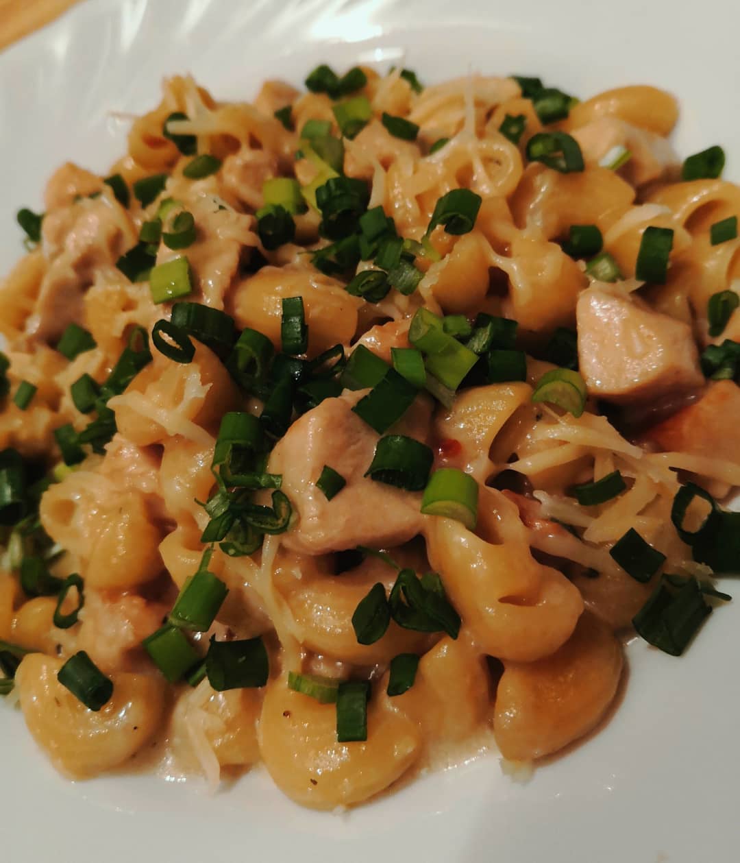 Макароны с курицей и грибами в сливочном соусе Ι - Step-by-Step Recipes