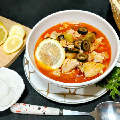 Солянка сборная мясная