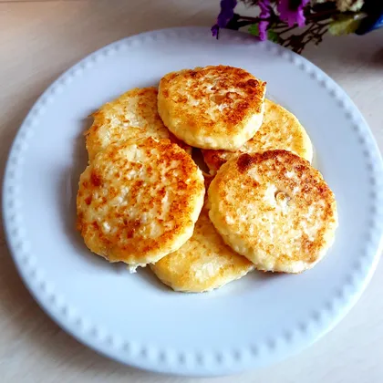 Сырники с изюмом