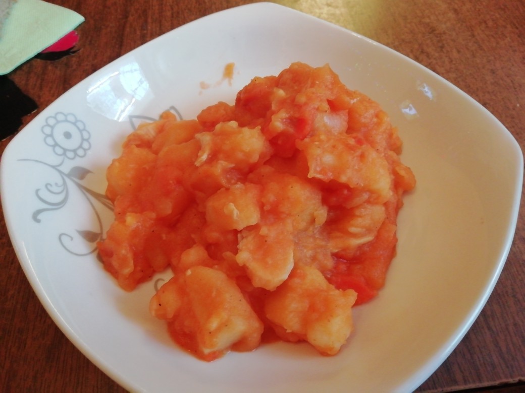 Картофель тушёный с мясом