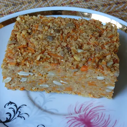 Гороховый хлеб с морковью