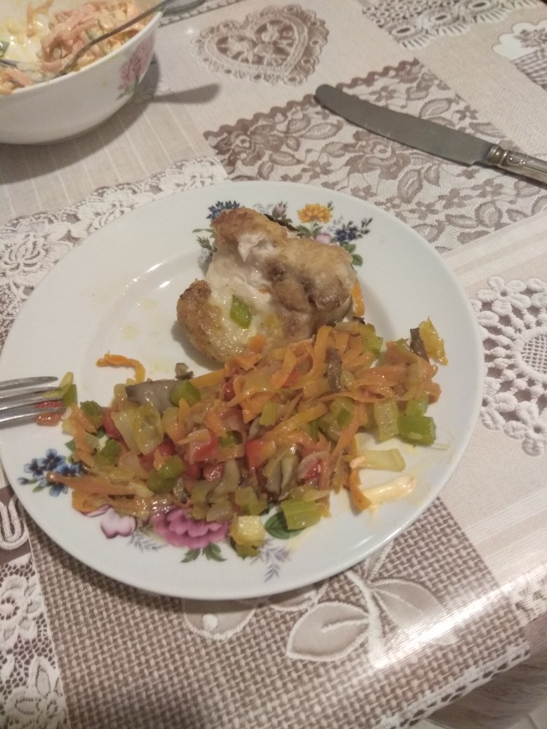 Жареная кефаль