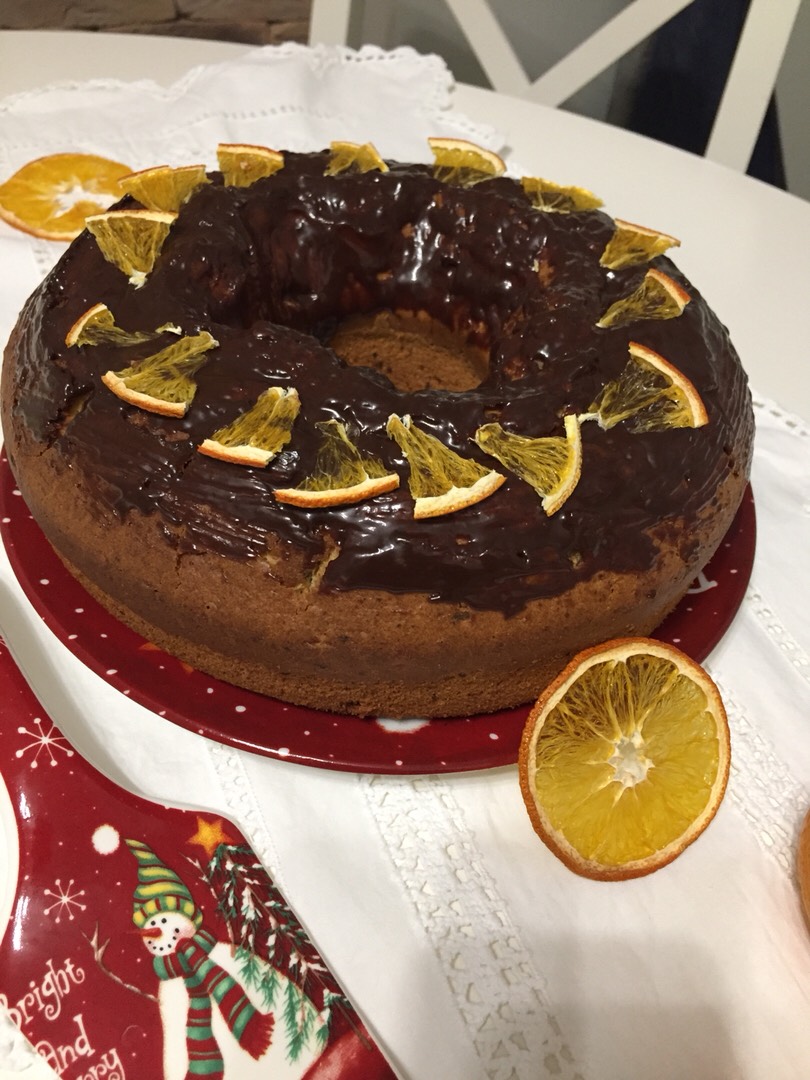 Шоколадный кекс с апельсинами, пошаговый рецепт на ккал, фото, ингредиенты - АО «АИСФеР»