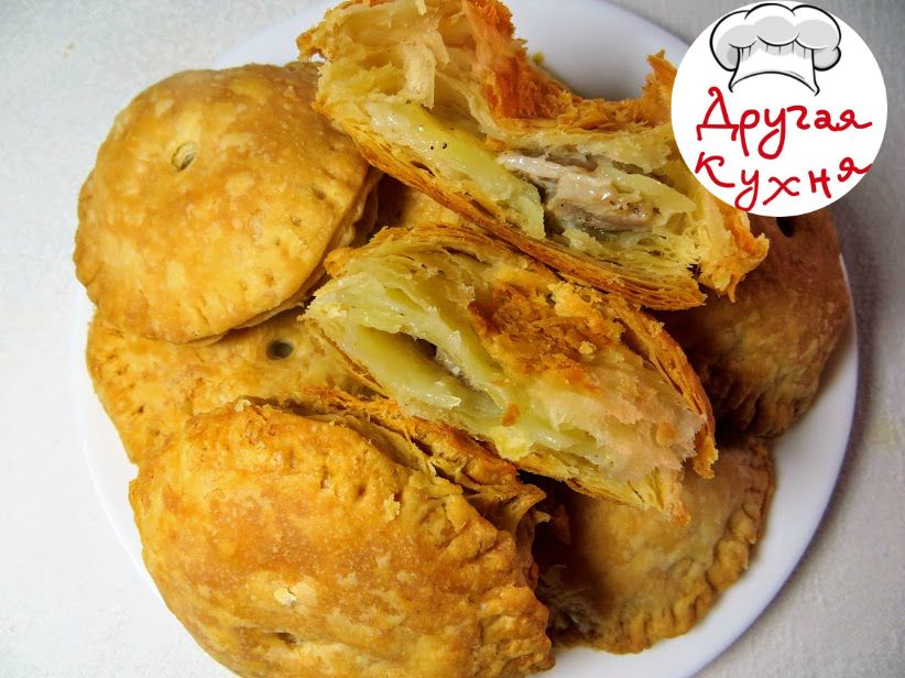 Пирожки "Язык проглотишь" с картофелем и грудинкой