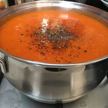 Томатный суп пюре