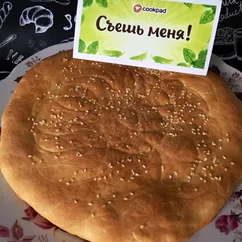 Лепешка с кунжутом