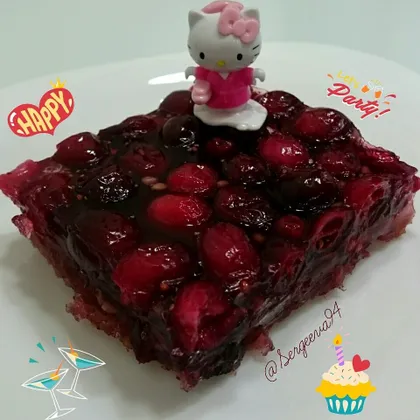 Желейный десерт из ягод