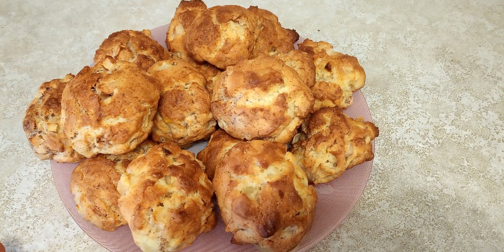 Печенье с яблоком