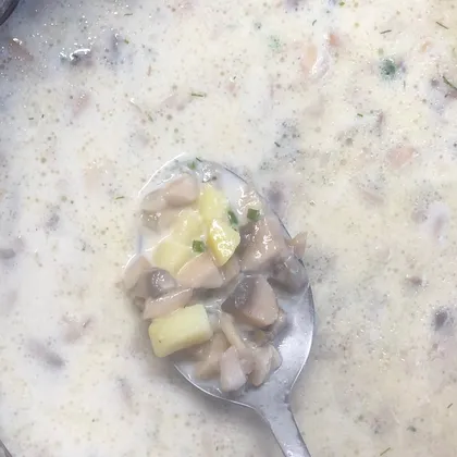 Суп с грибами очень вкусный и простой