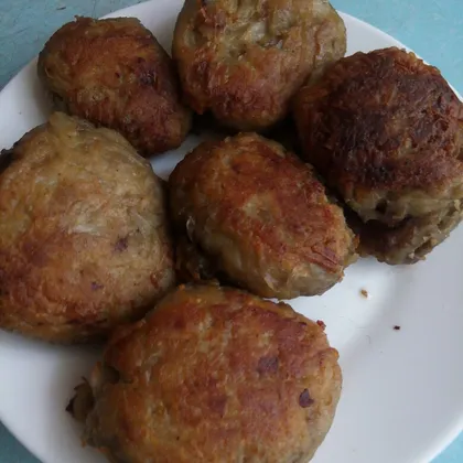 Драники с мясом