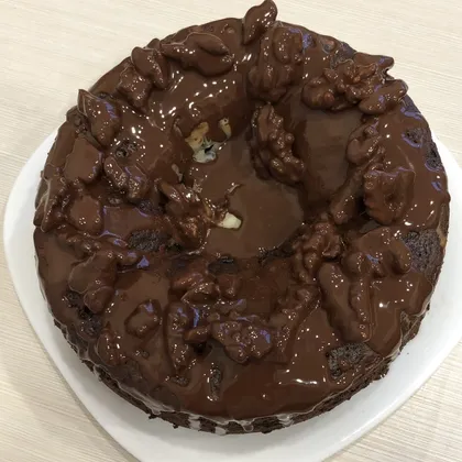 Шоколадный торт 'Вулкан'