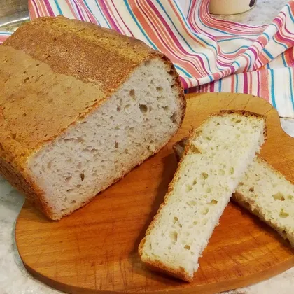 Домашний белый хлеб в духовке