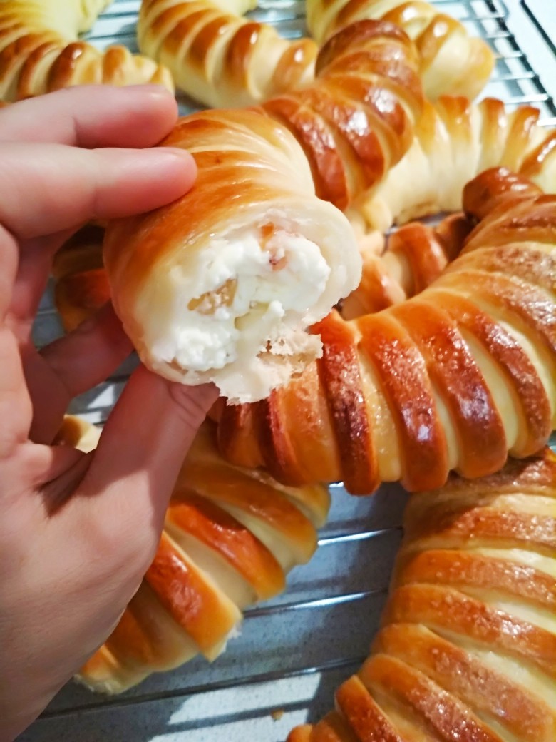 Рогалики с творогом и изюмом 🥐😋