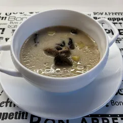 Суп с курицей и шампиньонами