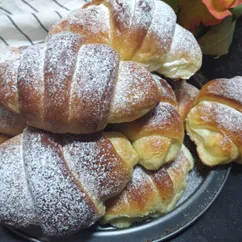 Рогалики с творогом🥐