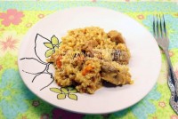 Каша рисовая с мясом