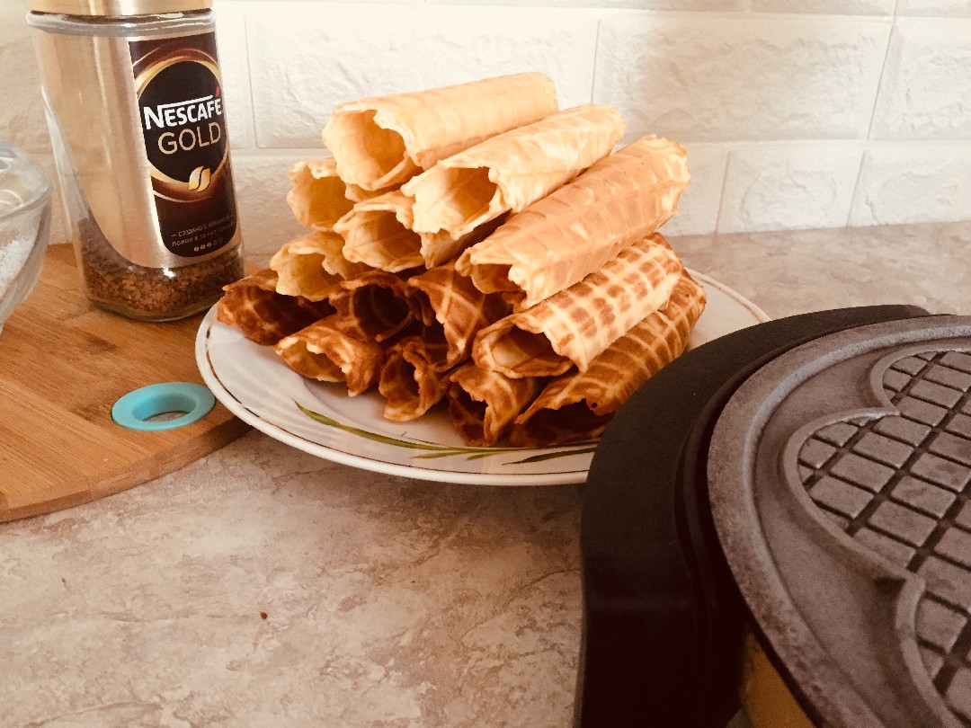 Вафельные трубочки