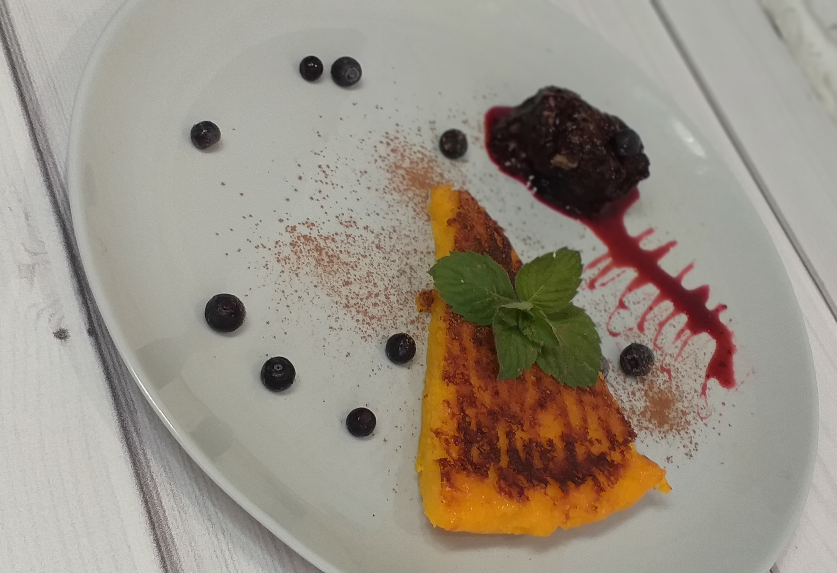 Тыквенно-банановый манник