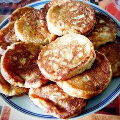 Яблочные оладушки