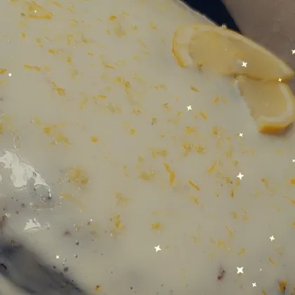 Бисквитный торт с лимонным кремом🍋