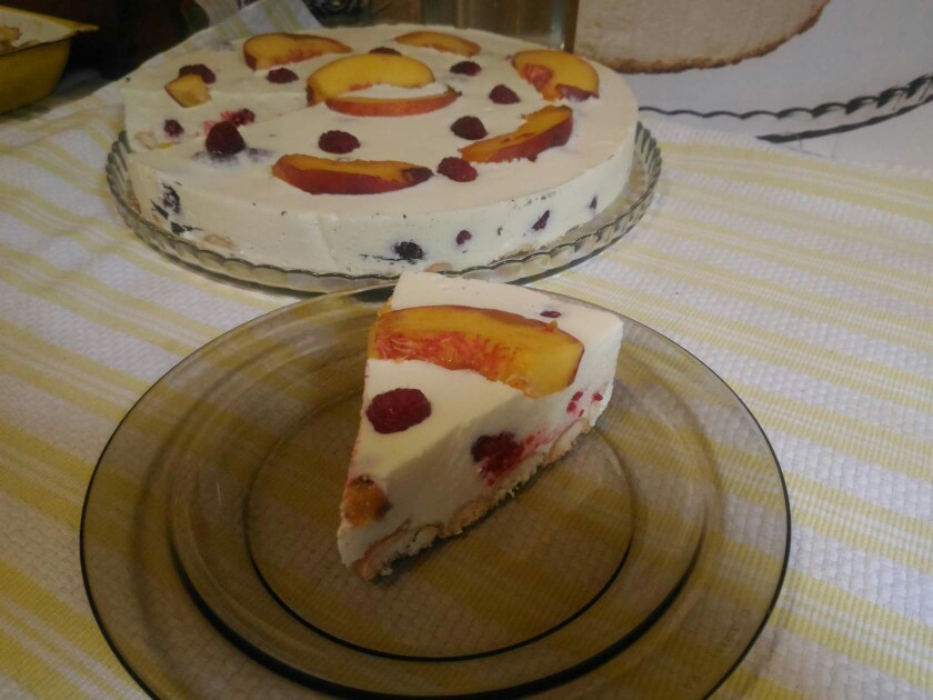Желейный торт с лаймом (без выпечки)