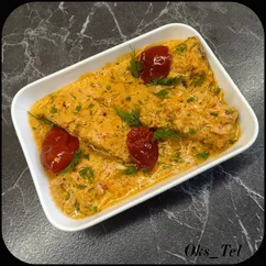 Белая рыба в ароматном соусе