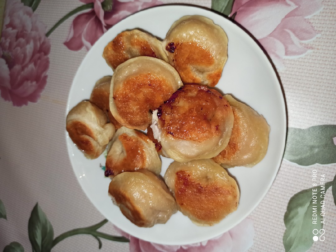 Жареные пельмени 🥟